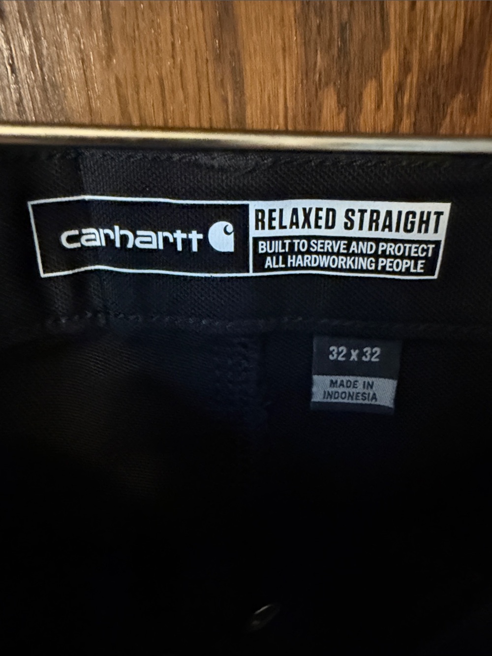 Carhartt Relaxed Straight Rugged Flex Duck Double-Front Dungaree - Picture 8 of 8